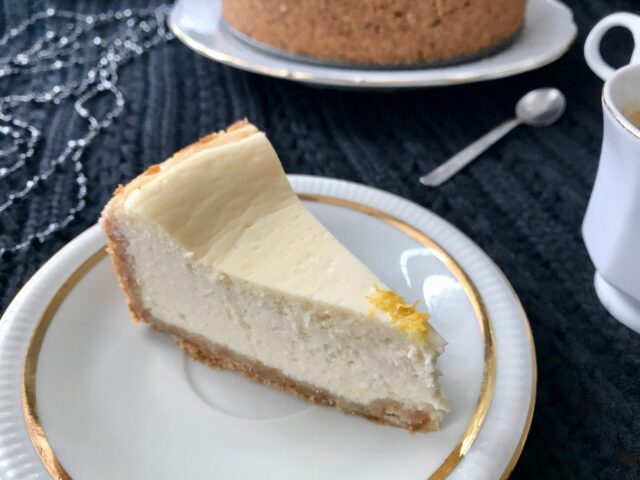 Jemný vanilkový cheesecake
